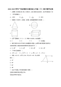 2022-2023学年广东省揭阳市惠来县九年级(下)期中数学试卷(含解析)