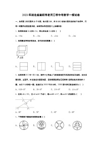 2023年湖北省襄阳市老河口市中考数学模拟试卷