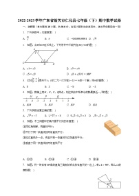 2022-2023学年广东省韶关市仁化县七年级（下）期中数学试卷(含解析）