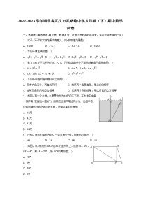 2022-2023学年湖北省武汉市武珞路中学八年级（下）期中数学试卷（含解析）