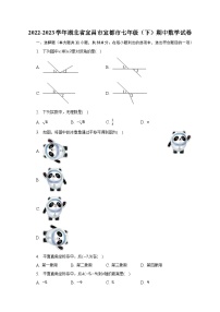 2022-2023学年湖北省宜昌市宜都市七年级（下）期中数学试卷（含解析）