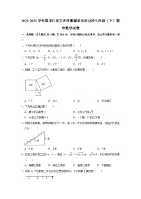 2022-2023学年黑龙江省大庆市肇源县东部五校七年级（下）期中数学试卷(含解析)