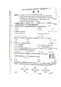 2023年河北省石家庄市赵县中考二模数学试题