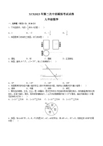 2023年河南省许昌市中考二模数学试题（含答案）