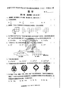 2022年济南市平阴县初三数学二模_0