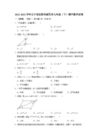 2022-2023学年辽宁省沈阳市新民市七年级（下）期中数学试卷(含解析)