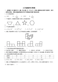 2023年江苏省徐州市沛县中考三模数学试题(含答案)