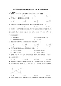 2022-2023学年沪科版数学八年级下册+期末综合检测卷