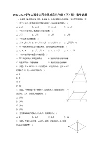 2022-2023学年山西省大同市灵丘县八年级（下）期中数学试卷-普通用卷