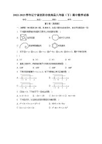 2022-2023学年辽宁省沈阳市法库县八年级（下）期中数学试卷（含解析）