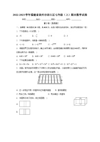 2022-2023学年福建省泉州市洛江区七年级（上）期末数学试卷（含解析）