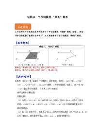 【期末满分攻略】2022-2023学年浙教版七年级数学下册讲学案-专题02 平行线模型-“铅笔”模型