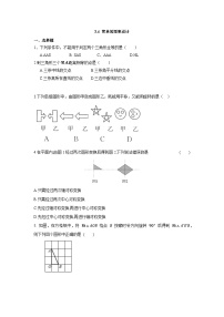 北师大版八年级下册4 简单的图案设计精练