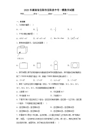 2023年湖南省岳阳市岳阳县中考一模数学试题（含解析）