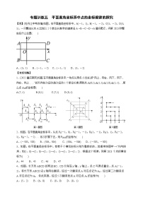 专题训练五　平面直角坐标系中点的坐标规律的探究