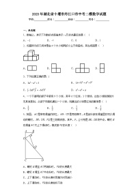 2023年湖北省十堰市丹江口市中考二模数学试题（含解析）