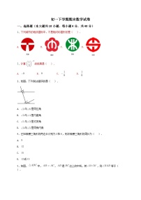 2023年北师版七年级下学期期末数学试卷1