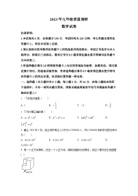 2023年江苏省连云港市海州区中考一模数学试题（含答案）