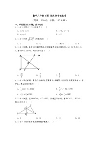 2022-2023学年沪科版八年级下册数学+期末综合检测卷