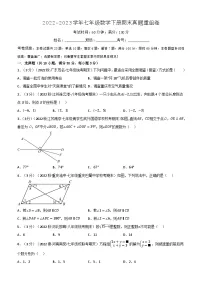 【七下】数学期末真题重组卷（含解析）