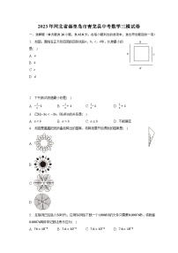 2023年河北省秦皇岛市青龙县中考数学三模试卷(含解析）