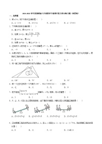 2021-2022学年 鲁教版（五四制）八年级数学下册期末复习综合练习题