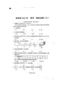 2023年海南省省直辖县级行政单位临高县中考模拟预测数学试题