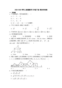 2022-2023学年人教版数学八年级下册+期末冲刺卷