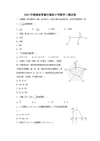 2023年湖南省常德市澧县中考数学三模试卷（含解析）