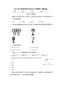 2023年广东省深圳市宝安区中考数学三模试卷（含解析）