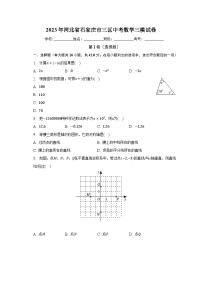 2023年河北省石家庄市三区中考数学三模试卷（含解析）