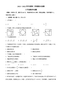 江苏省徐州市2021-2022学年八年级下学期期末数学试题