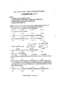 安徽省芜湖市2021-2022学年八年级下学期期末教学质量监控数学试题