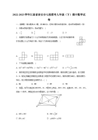 江西省吉安市七校联考2022-2023学年九年级下学期5月期中数学试题+