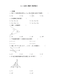 数学1 认识三角形练习