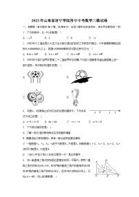 2023年山东省济宁学院附中中考数学三模试卷(含解析 )