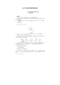 2023年河南省中考数学临考金卷(含答案)