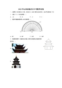 2023年山东省临沂市中考数学试卷（含解析）