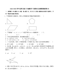 2022-2023学年北师大版八年级数学下册期末模拟测试卷03