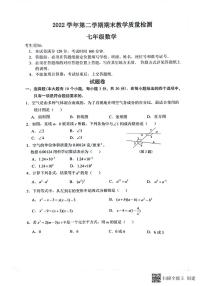 浙江省杭州市滨江区2022-2023学年七年级下学期期末统测数学试题