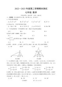 江苏省扬州市仪征市2022-2023学年七年级下学期6月期末数学试题