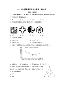 2023年江西省赣州市中考数学三模试卷(含解析)