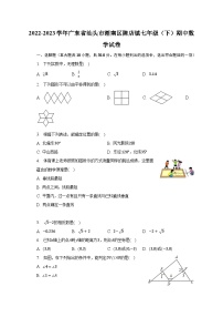 2022-2023学年广东省汕头市潮南区陈店镇七年级（下）期中数学试卷（含解析）