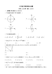 八年级下数学期末试卷及答案