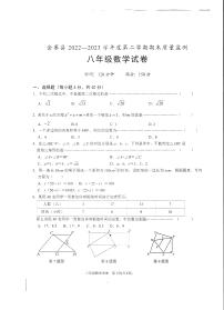 安徽省六安市金寨县2022-2023学年八年级下学期6月期末数学试题