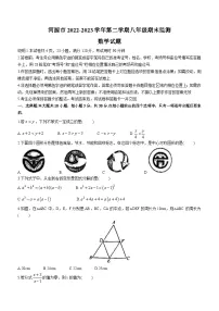 广东省河源市2022-2023学年八年级下学期期末数学试题(含答案)