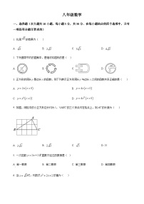 天津市河西区2022-2023学年八年级下学期期末数学试题