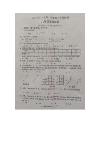 福建省龙岩市长汀县2022-2023学年八年级下学期期末质量抽查数学试题