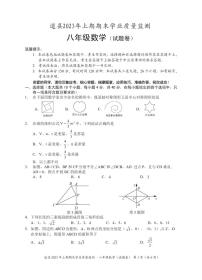 湖南省永州市道县2022-2023学年八年级下学期期末考试数学试题