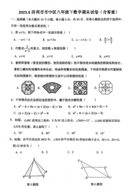 2023.6济南市市中区八年级下数学期末试卷（含答案）